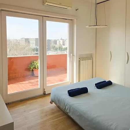 Panoramic Sunset Terrace Attic-2